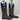 Justin Men's Basics Roper Western Boots Brown Size 7.5D - Very Good - Ufashion