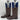 Justin Men's Basics Roper Western Boots Brown Size 7.5D - Very Good - Ufashion