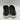 J/Slides Women's Tiger Slip On Sneakers Black Size 7 - Ufashion