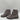 Splendid Sadie Women's Suede Almond Toe Combat & Lace-up Boots Grey Size 6.5M - Very Good - Ufashion