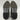Naturalizer RONAN Black Leather Round Toe Side Zip Buckled Ankle Boots, Size 7W - Very Good - Ufashion