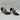 Adrienne Vittadini NAVI Black Synthetic Pointed Toe Studded High Heels Size 8.5M - Very Good - Ufashion