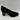 Anne Klein CAROLE Black Fabric Round Toe Block Heel Slip On Pumps, Size 9.5M - Very Good - Ufashion