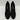 Anne Klein CAROLE Black Fabric Round Toe Block Heel Slip On Pumps, Size 9.5M - Very Good - Ufashion