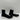 Valentino By MarioLogo Black Stretch Knit Slip On Fashion Sneakers Men’s Sz 6 - Very Good - Ufashion