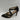 Adrienne Vittadini NAVI Black Synthetic Pointed Toe Studded High Heels Size 8.5M - Very Good - Ufashion
