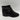 Naturalizer RONAN Black Leather Round Toe Side Zip Buckled Ankle Boots, Size 7W - Very Good - Ufashion