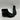 Women’s Kelly & Katie Flann Ankle Bootie Black Size 6.5M - Very Good - Ufashion