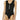 NWT BCBGeneration Women's Zip Front Bodysuit, Black, Size M - Ufashion