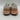 Asics DYNABLAST White/Light Garnet Knit Lace-Up Low Top Running Sneakers, 6.5 - Very Good - Ufashion