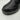 BCBGeneration Corali Black Leather Round Toe Lace/Zip Up Moto Booties, Size 9M - Very Good - Ufashion