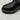 BCBGeneration Corali Black Leather Round Toe Lace/Zip Up Moto Booties, Size 9M - Very Good - Ufashion