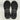 BCBGeneration Corali Black Leather Round Toe Lace/Zip Up Moto Booties, Size 9M - Very Good - Ufashion