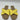 Women’s Saks Fifth Avenue Anne Crossover Leather Flats Yellow Size 6.5M/36.5 - Very Good - Ufashion