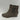 Impo GASHA Taupe Textile Round Toe Side Zip Wedge Booties, Size 7.5M - Very Good - Ufashion