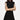 NWT Mango Women’s Delfina Mini Dress Black Size L - Ufashion