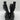 Karl Lagerfeld Paris Women's Pepper Rhinestone Curb Link Combat Boots Black 7.5M - Very Good - Ufashion