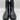 VINCE. Black Leather Water Resistant Round Toe Side Zip Boots, Mens Size 8M/38.5 - Very Good - Ufashion