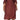 NWT JUNAROSE Palisa Madder Brown Short Sleeve Midi Dress Women's Size 18 - Ufashion