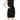 NWT Nicole Miller Women's Corduroy Sleeveless Tucked Dress, Black Size P - Ufashion