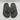Vionic WYATT Grey Faux Leather Open Toe Flip Flop Sandals, Mens Size 7 - Very Good - Ufashion