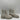 Women’s Mia Ivy Booties White Size 7.5M - Very Good - Ufashion