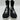 Valentino By MarioLogo Black Stretch Knit Slip On Fashion Sneakers Men’s Sz 6 - Very Good - Ufashion