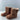 Makalu ANI Brown Textile Faux Fur Lined Pull On Boots Women’s Size 7 M - Very Good - Ufashion