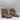 Splendid Mikayla Womens Leather Block Heel Combat & Lace-up Boots Beige Sz 9.5M - Very Good - Ufashion
