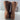 Makalu ANI Brown Textile Faux Fur Lined Pull On Boots Women’s Size 7 M - Very Good - Ufashion