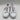 PUMA Girls Smash V2 Sneaker White/Pink Size 7C - Very Good - Ufashion
