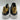 Men’s Cavalli Logo Leather Sneakers Black/Gold Size 46 - Very Good - Ufashion
