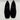 VINCE. Clark Black Suede Square Toe Slip On Flat Loafers, Women’s Size 6.5M - Very Good - Ufashion