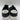 Calvin Klein Men's Falconi Fashion Sneakers Black/White Size 7.5/40 - Very Good - Ufashion