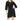 NWT Tribal Women’s Front Tie Dress Black Petite Size S - Ufashion