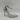 JLO Jennifer Lopez MORLEY Silver/Clear Point Toe Embellished Stilettos, 6.5M - Very Good - Ufashion
