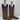 Twisted X Fancy Stitched Brown Leather Round Toe Pull On Western Boots Women 8.5 - Very Good - Ufashion