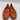 SAKS FIFTH AVENUE Orange Leather Moc Toe Driving Bit Loafers, Women’s 6B - Very Good - Ufashion