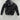 NWT Tahari Girl Full Zip Hooded Glossy Puffer Jacket, Black Size 10 - Ufashion