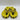 Off-White Industrial Logo Flip Flops Yellow/Black Size 10.5 Inches - Very Good - Ufashion