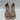 CHARLES DAVID Engage Nude Raffia Crossover Wedge Ankle Strap Sandals, Size 8M - Very Good - Ufashion
