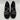 DKNY Jace Black Textile Round Toe Logo Low Top Slip-On Sneakers, Size 8M - Very Good - Ufashion