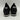 DKNY Jace Black Textile Round Toe Logo Low Top Slip-On Sneakers, Size 8M - Very Good - Ufashion