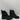 Karl Lagerfeld Paris Women's Embellished Denim Ankle Boots Black Size 8.5M/39 - Very Good - Ufashion