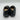 Women’s Michael Kors Molly Leather Loafers Black Size 6.5M - Very Good - Ufashion
