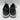 Zanzara Men's Leather Lace Up Sneakers Whitley Black Size 12 - Very Good - Ufashion