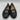 Women’s Michael Kors Molly Leather Loafers Black Size 6.5M - Very Good - Ufashion
