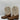 Macie Bean Women's Oh My Western Boot Round Toe White/Brown Size 7M - Very Good - Ufashion