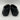 DKNY Fern Black Faux Leather Square Toe Slip On Loafers, Women’s Size 8M - Very Good - Ufashion
