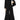 NWT Just Taylor Women's Split Sleeve Solid Jumpsuit Black Size 4 - Ufashion